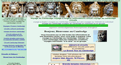 Desktop Screenshot of angkor-cambodia.org